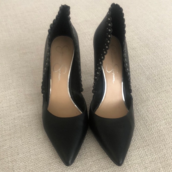 Jessica Simpson Shoes - Black Ankle Studded Heels